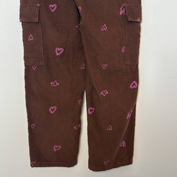Pacsun Heartbreaker Corduroy Cargo Elastic Waist Pants. Size Small/26. NWT - Picture 13 of 16